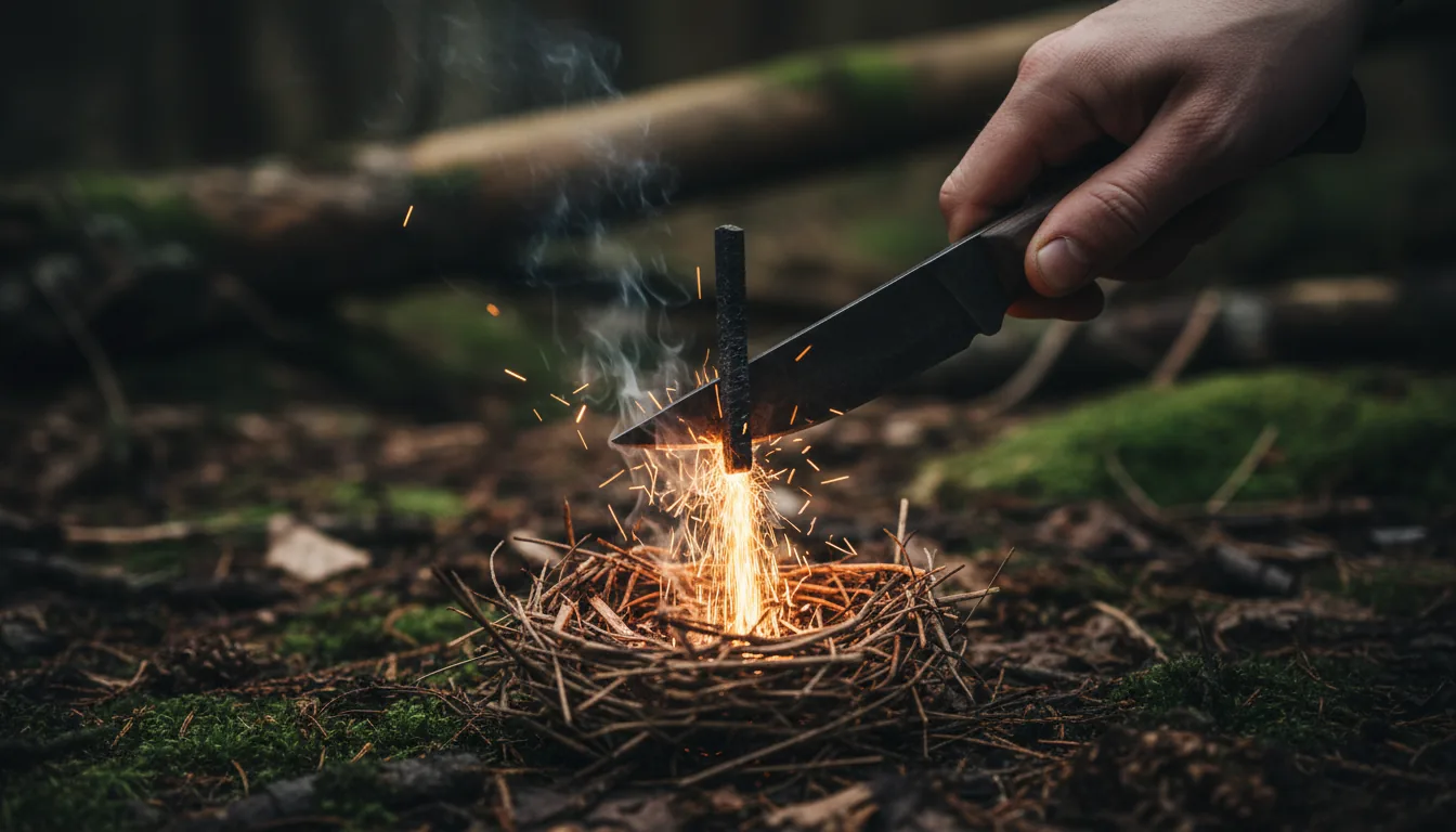 Cómo hacer fuego sin mechero: 6 técnicas que sí funcionan (y 2 que no)