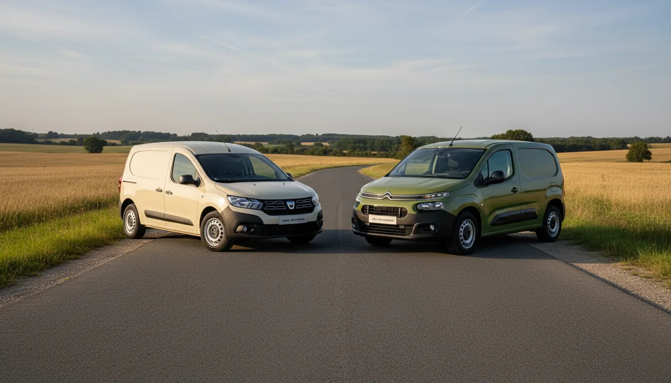 Comparativa Dacia y Berlingo lado a lado