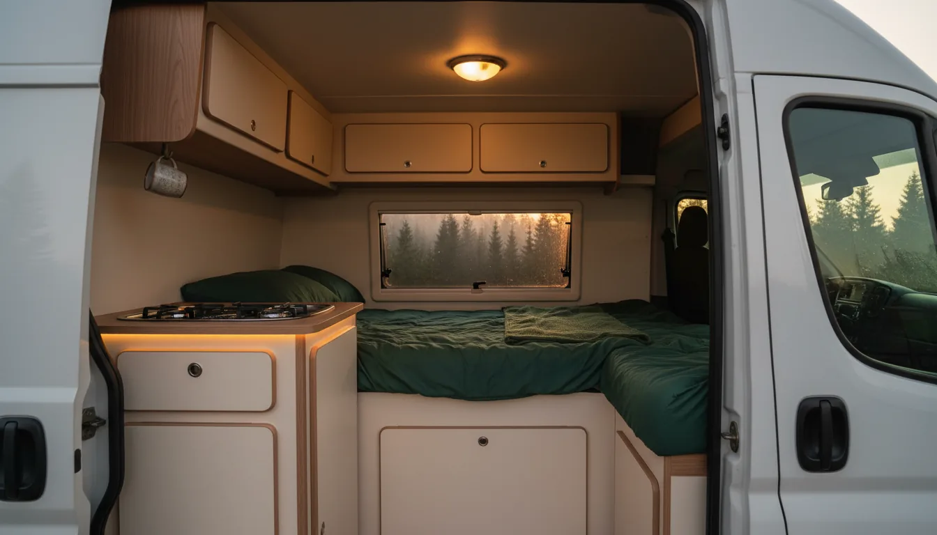 Furgoneta camper por dentro: 12 distribuciones reales que funcionan