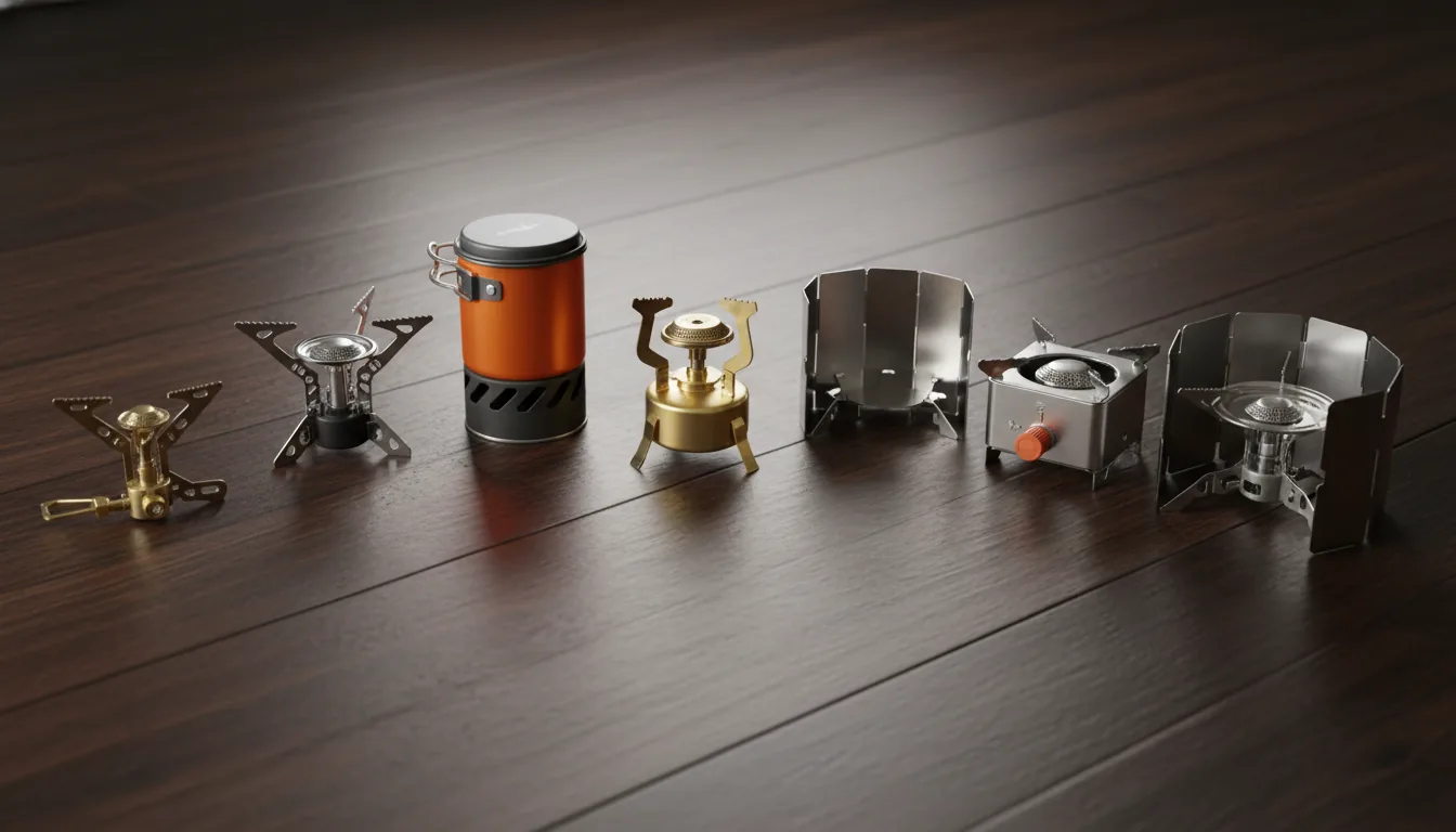 Mejor cocina y hornillo camping 2026: 7 modelos comparados (BRS, MSR, Jetboil)